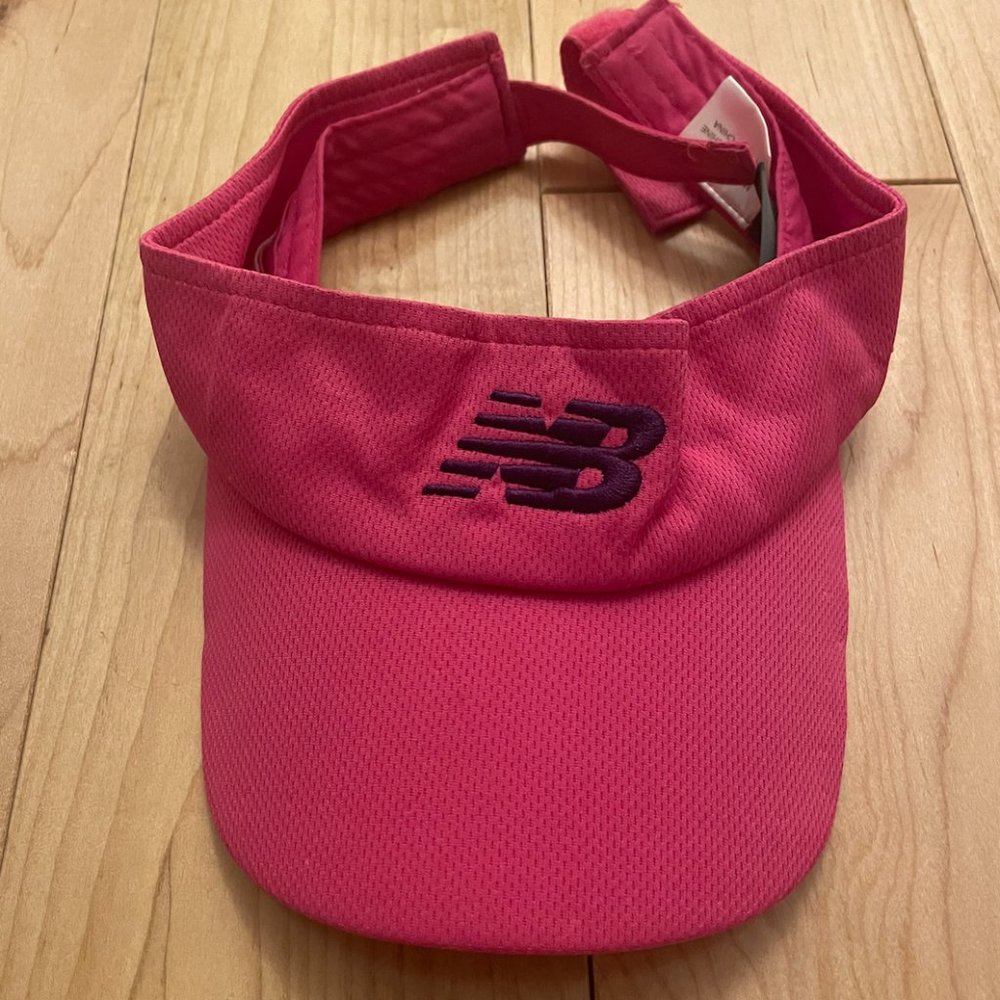new balance pink performance visor